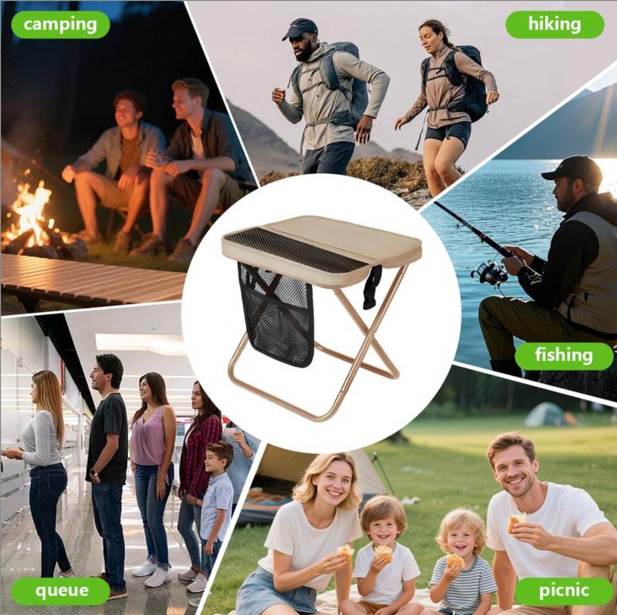 MyChairSling Take A Seat Anywhere-Ultra-Light Portable Chair