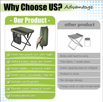 MyChairSling Take A Seat Anywhere-Ultra-Light Portable Chair